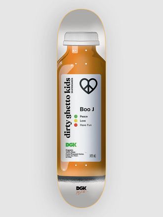 DGK Cold Pressed Boo 8.25 Skateboard Deck zwart