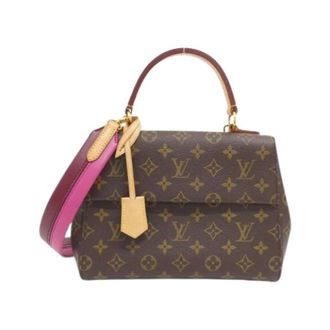 Louis Vuitton Pre-owned Cluny BB Monogram Tas - Dames - Pre-owned - Bruin - Maat: ONE Size Taf