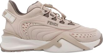 Fendi Sneakers Powder - Dames - Sneakers - Roze - 37 1/2 EU - Su&egrave;de - Schoenen
