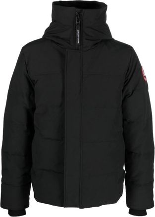 Canada Goose Mac Millan Parka - Heren - Gewatteerde jassen - Zwart - 2XL - Katoen - Jassen