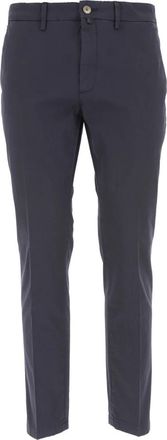 Siviglia Chinos - Heren - Chinos - Blauw - W35 - Broeken