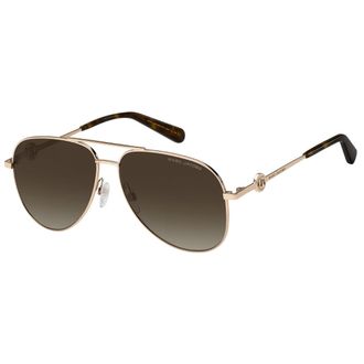 Marc Jacobs Mens Jacob 653 01Q HA Gold Sunglasses Cotton - One Size