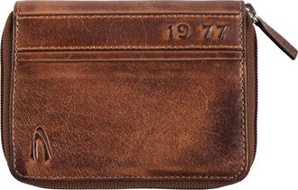 Camel Active Geldb&ouml;rse CAMEL ACTIVE Melbourne, Herren, braun, Leder, Antik-Look, vintage, Kleinlederwaren Geldb&ouml;rse, aus hochwertigem Rindsleder mit kernigen N&auml;hte