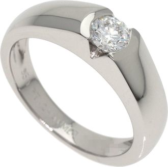 Chaumet Platinum Platinum 950 Band Ring (Pre-Owned)