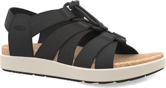 Keen Women ELLE MIXED STRAP, BLACK/BIRCH, 7.5