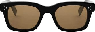 Celine 3 Dots Zonnebril - Dames - Zonnebrillen - Zwart - ONE Size - Accessoires