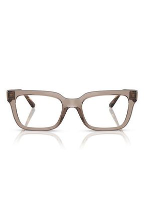 Vogue Eyewear 50mm Pillow Optical Glasses in Transparent at Nordstrom