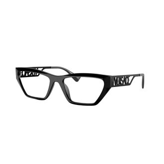 Versace Glasses, unisex, Black, Size: 53 MM Vista Optical Frame