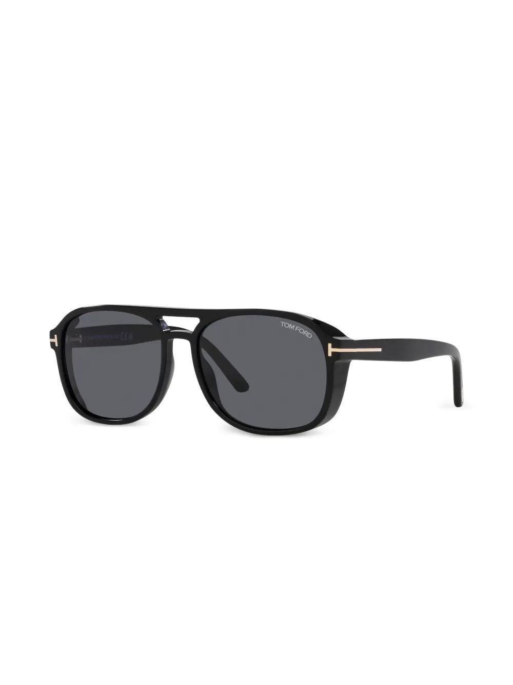 Tom Ford Eyewear shield-frame sunglasses Nero da 570,00 € su