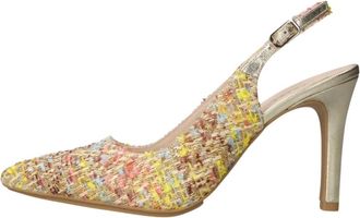Lodi Ranfi Pump - Dames - Pumps - Veelkleurig - 39 EU - Leer - Schoenen