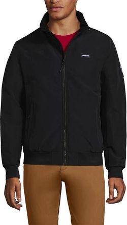 Lands End Classic Squall Waterproof Insulated Jacket in Black at Nordstrom, Size Xx-Large