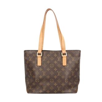 Louis Vuitton Pre-owned Tote Bags, female, Brown, Size: ONE SIZE Pre-owned Cabas Piano Tote Bag