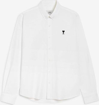 Ami Hemd aus Oxford-Baumwolljersey