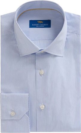 Robert Talbott Reynolds Ticking Stripe Dress Shirt