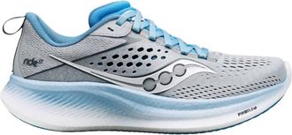 Saucony Womens Ride 17 Shoes In Cloud/breeze
