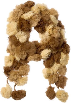 La Fiorentina Poms Muffler Scarf