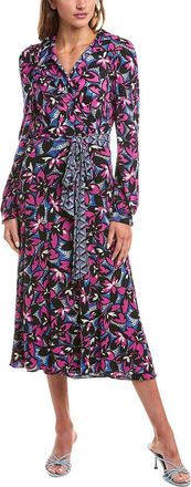 Diane Von F&uuml;rstenberg Diane Von Furstenberg Phoenix Reversible Mesh Wrap Dress