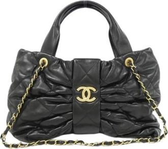 Chanel Pre-owned Lambskin Shoulder Bag - - Pre-owned - Donna - Nero - ONE SIZE