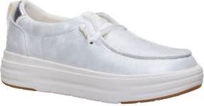 Hey Dude Wendy Nova Shimmer Slip-On Sneaker in White at Nordstrom Rack, Size 9