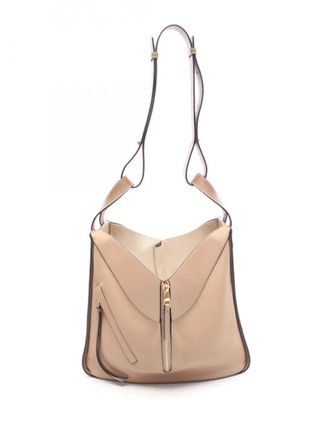 Loewe 2010-2025 Medium Leather Hammock satchel - Brown