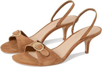 Steve Madden Henrietta Womens Sandals Cognac Sued : 9.5 M, Leather