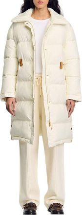 Sandro Basic Quilted Down Jacket