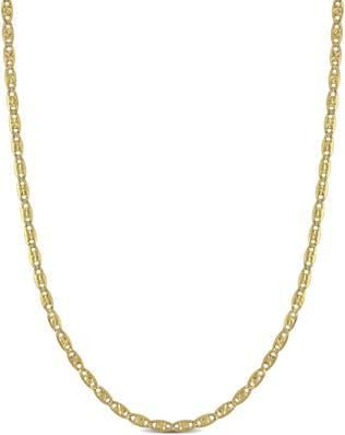 Delmar 2mm Valentino Star Cut Chain Necklace in Gold at Nordstrom Rack
