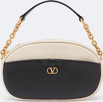 Valentino Garavani VLogo Mini leather top-handle bag