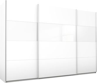 rauch Schwebetürenschrank »Quadra BESTSELLER Schrank Schlafzimmerschrank in vielen Breiten« Kleiderschrank Garderobenschrank mit Glaselementen