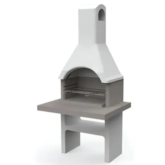 OEM Barbecue A Legna O Carbonella Sarom adige 103x80x212 Cm