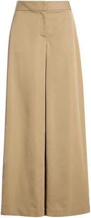 Tahari by ASL Wide Leg Pants in Khaki at Nordstrom, Size 14P