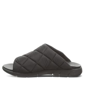 Bearpaw Damen Audrey Mehrere Farben | Damen Slide Sandale | Damen Schuh | Bequem und leicht, Schwarz, 38 EU