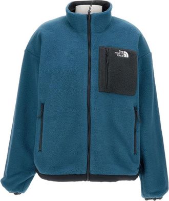 The North Face Yumiori Reversible Jacket - Heren - Fleece jassen - Blauw - S - Nylon - Fitness
