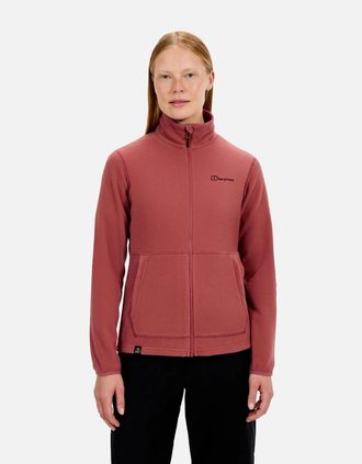 Berghaus Womens Berghaus Womens Prism 2.0 Micro Full Zip Fleece Jacket - Red - Size: 12