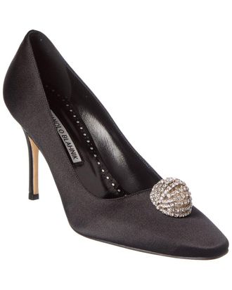 Manolo Blahnik Elbolita 90 Satin Pump