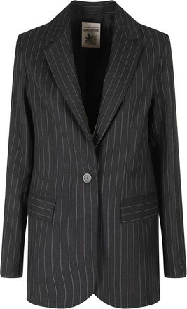 Semicouture Jassen, Dames, Grijs, M, Carmen Jas