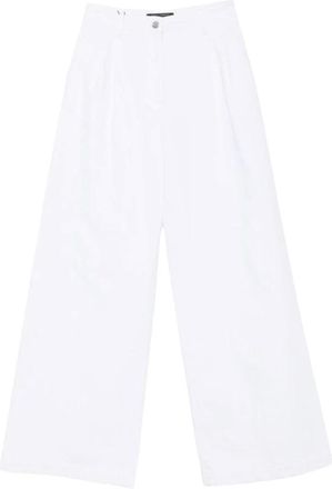 Dolce & Gabbana Dames, Jeans, Wit, Maat: XS Katoen