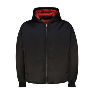 Ferrari Hooded Bomber Jacket - unisex - Bomber jackets - Zwart - S - Polyester - Jassen