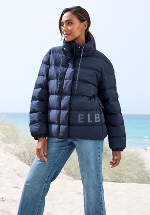 Elbsand Steppjacke ELBSAND, Damen, Gr. S (36), blau (marine), Obermaterial: 100% Polyester. Futter: 100% Polyester. F&uuml;llung: 100% Polyester, Jacken Steppjacke