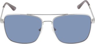Calvin Klein Blue Navigator Mens Sunglasses CK19136S 045 57