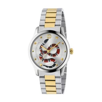 Gucci Accessoires, Heren, Grijs, ONE Size, G-Timeless Horloge