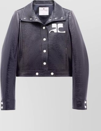 Courr&egrave;ges cropped jacket