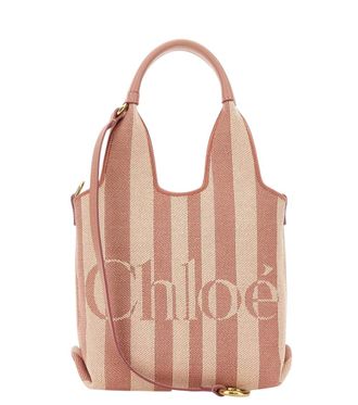 Chlo&eacute; Multicolor Stripy Mini Tote