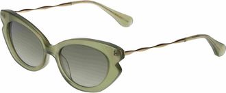 Scotch & Soda 7040 571 Womens Sunglasses Green Size 52