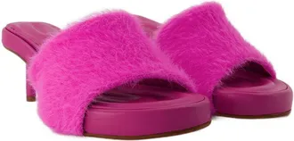 Jacquemus Womens Argilla Mule Pink Others Heels
