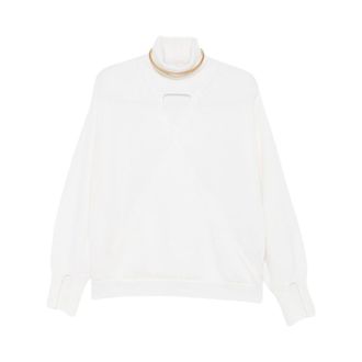 Simona Corsellini Mujer, Jerseys, Blanco, Talla: M