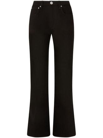 Pinko straight-leg jeans - women - Cotton/Elastane - 30 - Black