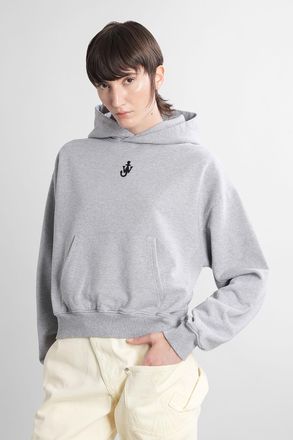 J.W.Anderson Felpa in cotone grigio