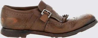 Churchs Monk strap Shangai in pelle vintage con frange e fibbia