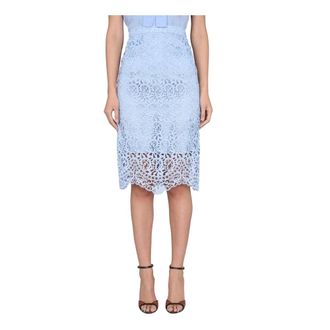 Burberry Midi Skirts - - Skirts - Donna - Blu - S